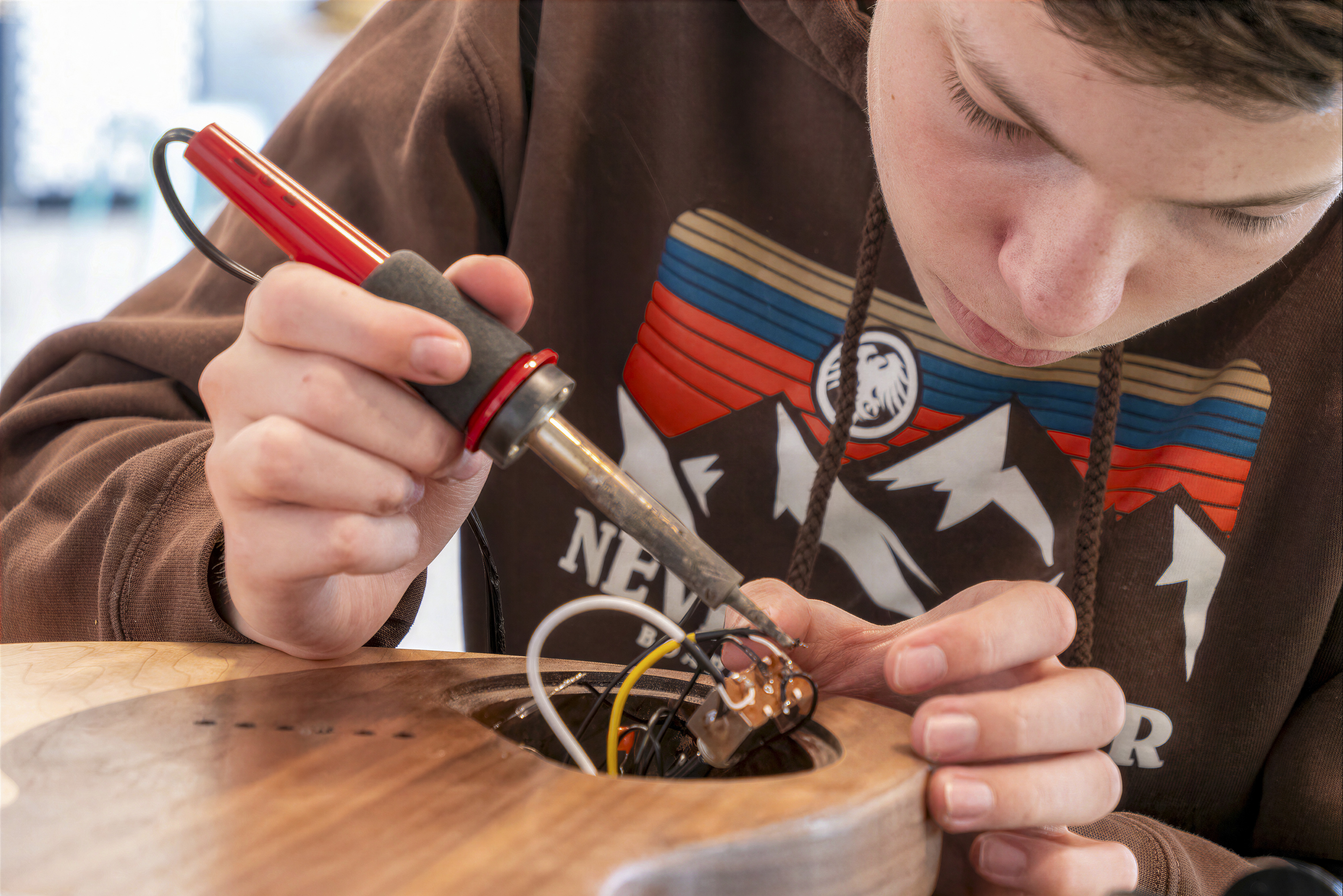 Students spend an average of 100 hours each year learning outside the traditional classroom. 