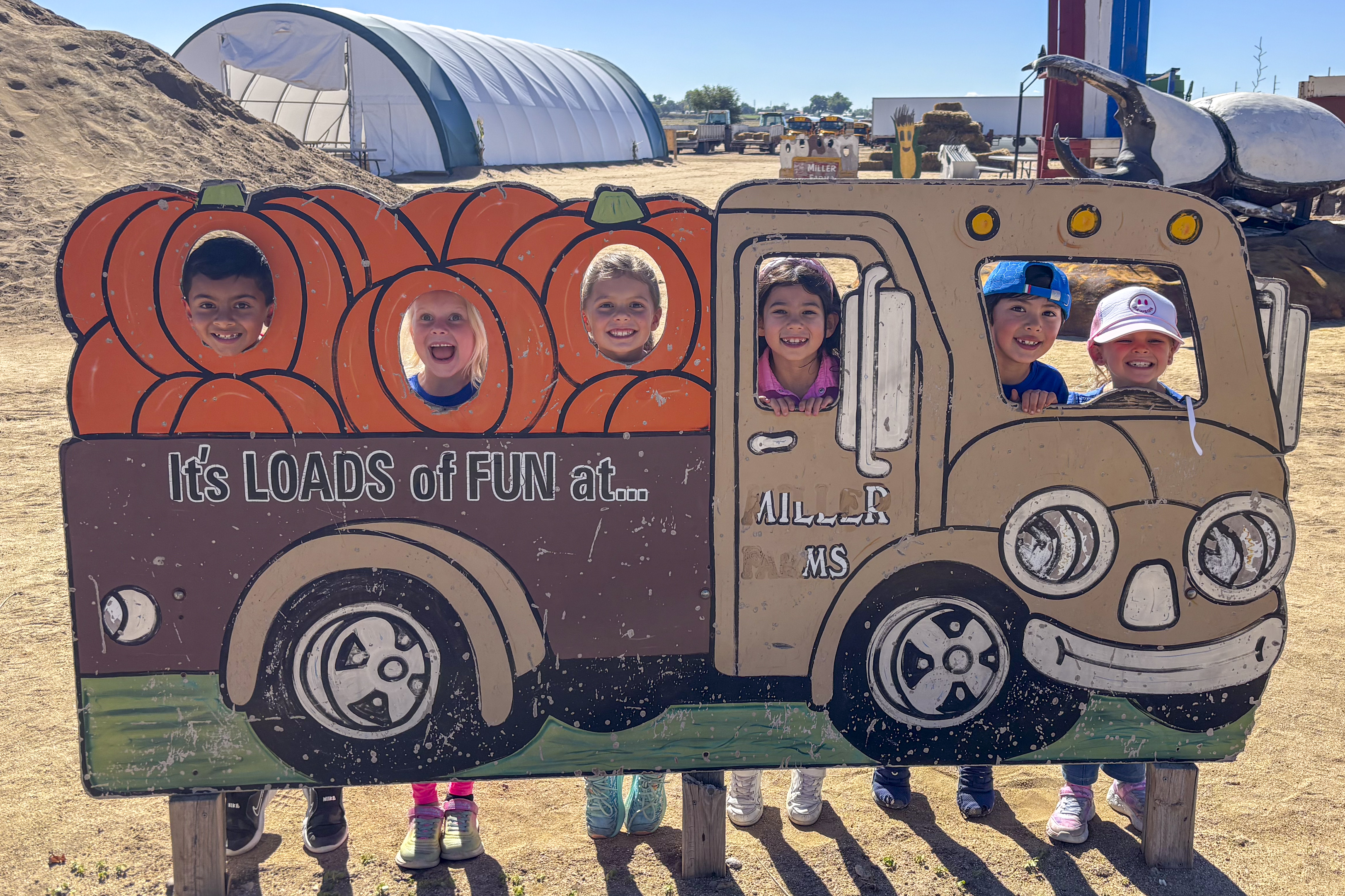 Each grade takes between six and eight field trips during the course of the school year. 